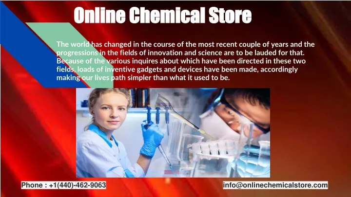 online chemical store