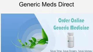 Generic Meds Direct