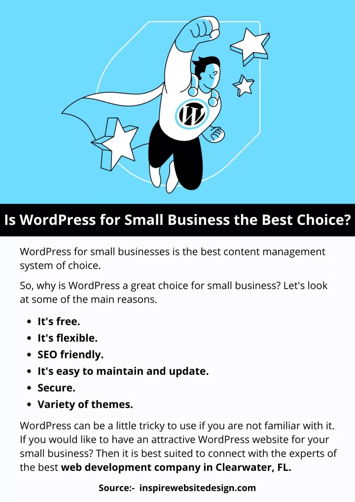 is wordpress for small business the best choice