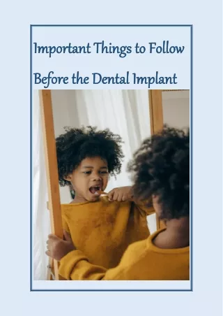 important importantthings