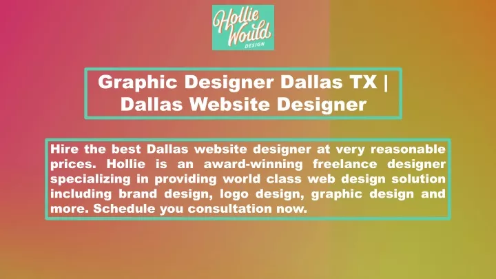 graphic designer dallas tx dallas website designer