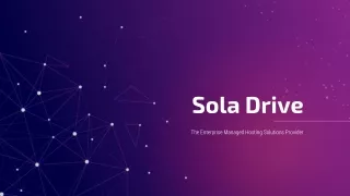 Why SolaDrive is The Best Managed Odoo Hosting Solution in 2021