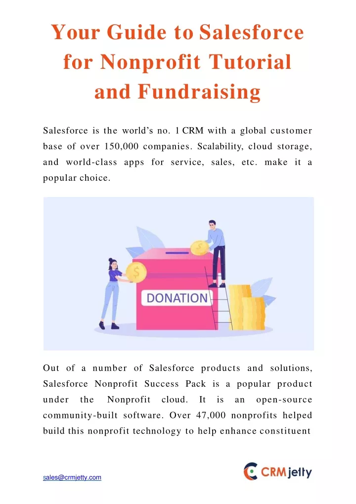 your guide to salesforce for nonprofit tutorial and fundraising