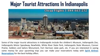 Major Tourist Attractions In Indianapolis