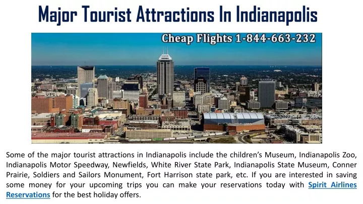 major tourist attractions in indianapolis