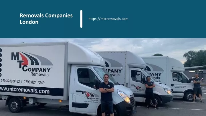 removals companies london
