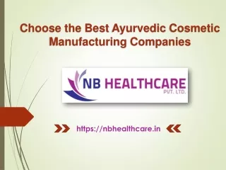 Most Reputed Ayurvedic medicine manufacturers in India