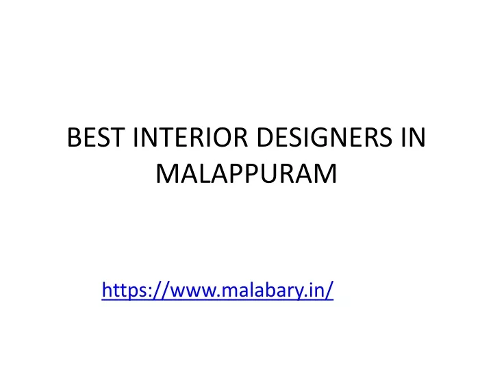 best interior designers in malappuram
