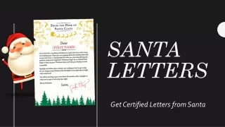 Send Memorable Gift to Your Children with Santa Letters