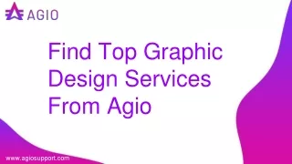 Find Top Graphic Design Services From Agio