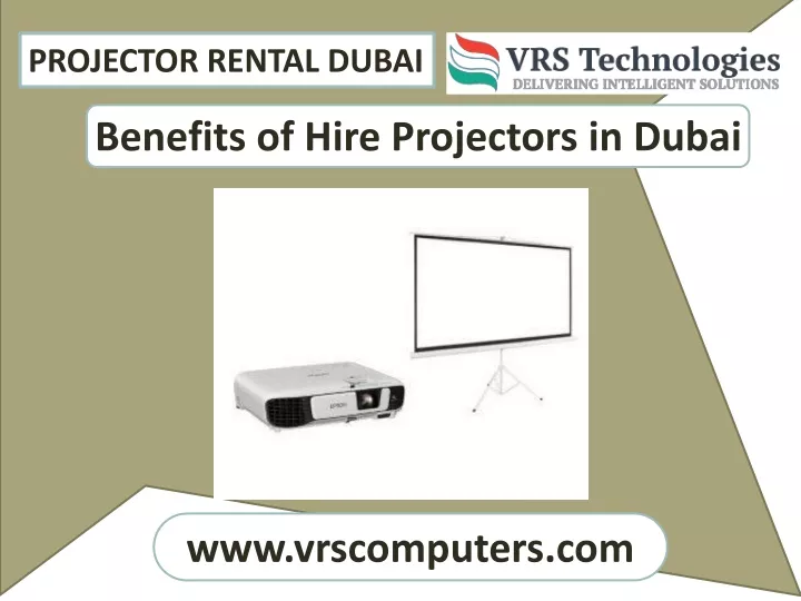 projector rental dubai