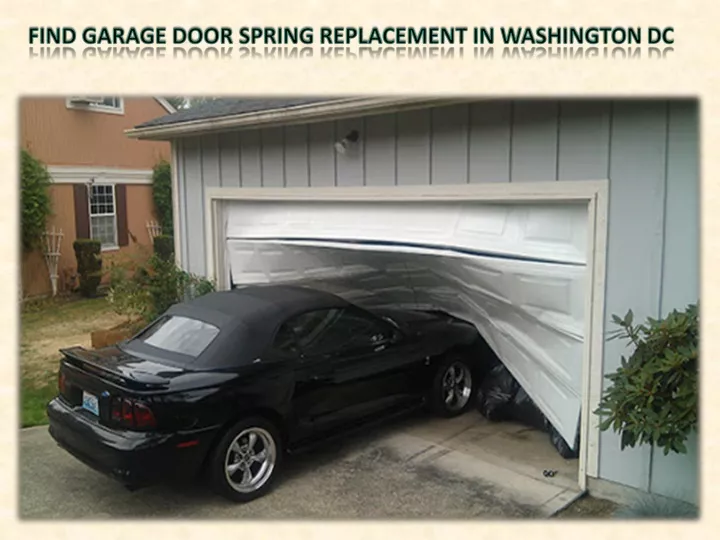 find garage door spring replacement in washington