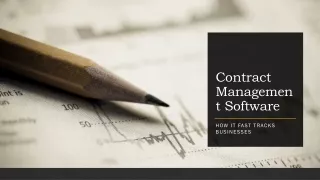 Contract Management Software and How it fast tracks business
