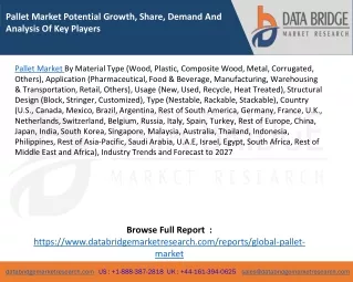 pallet market potential growth share demand