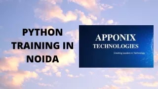 python programing training in noida