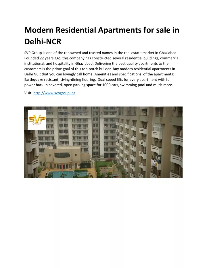 modern residential apartments for sale in delhi