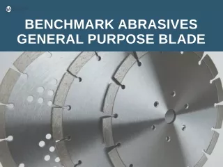 benchmark abrasives general purpose blade