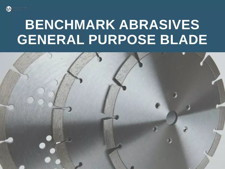 benchmark abrasives general purpose blade