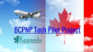 bcpnp tech pilot project