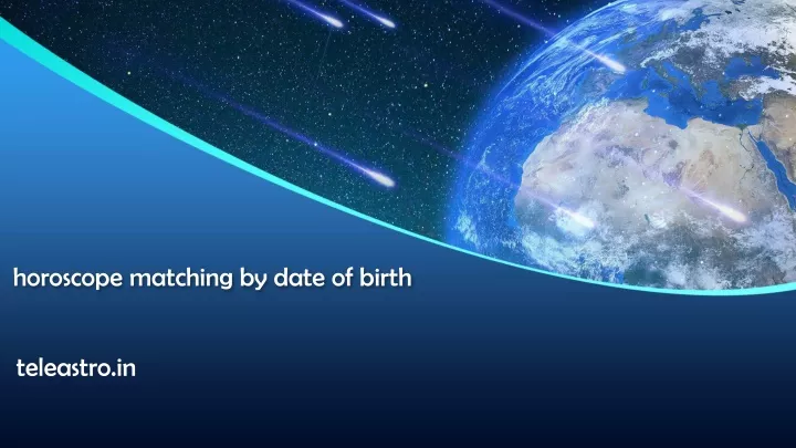 horoscope matching by date of birth