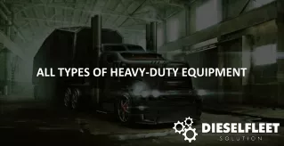 all types of heavy duty equipment