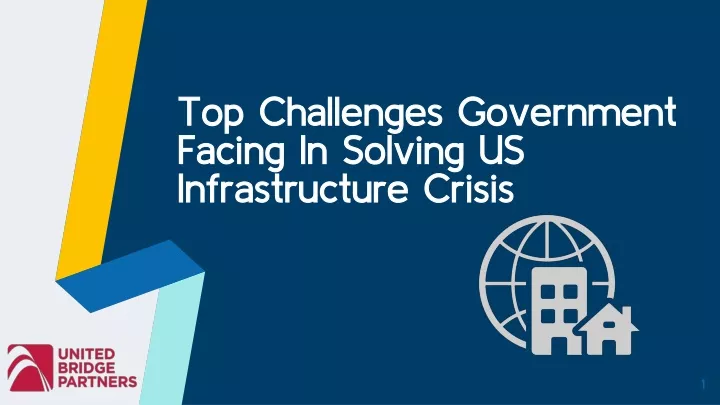 top challenges government facing in solving us infrastructure crisis