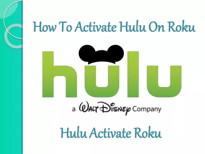 how to activate hulu on roku