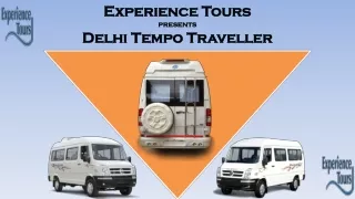 Mini Bus on rent, Tempo Traveller Hire in Delhi, NCR