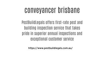 conveyancer brisbane