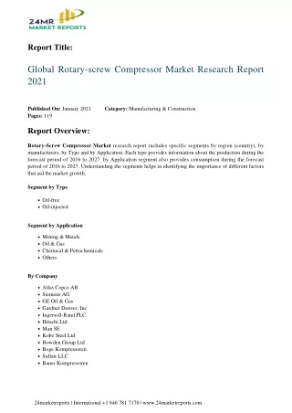 report title