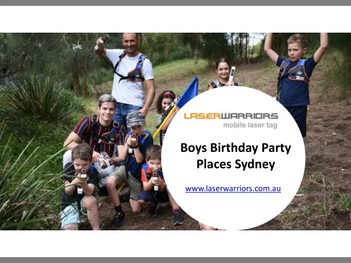 boys birthday party places sydney