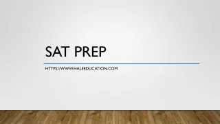 SAT Prep