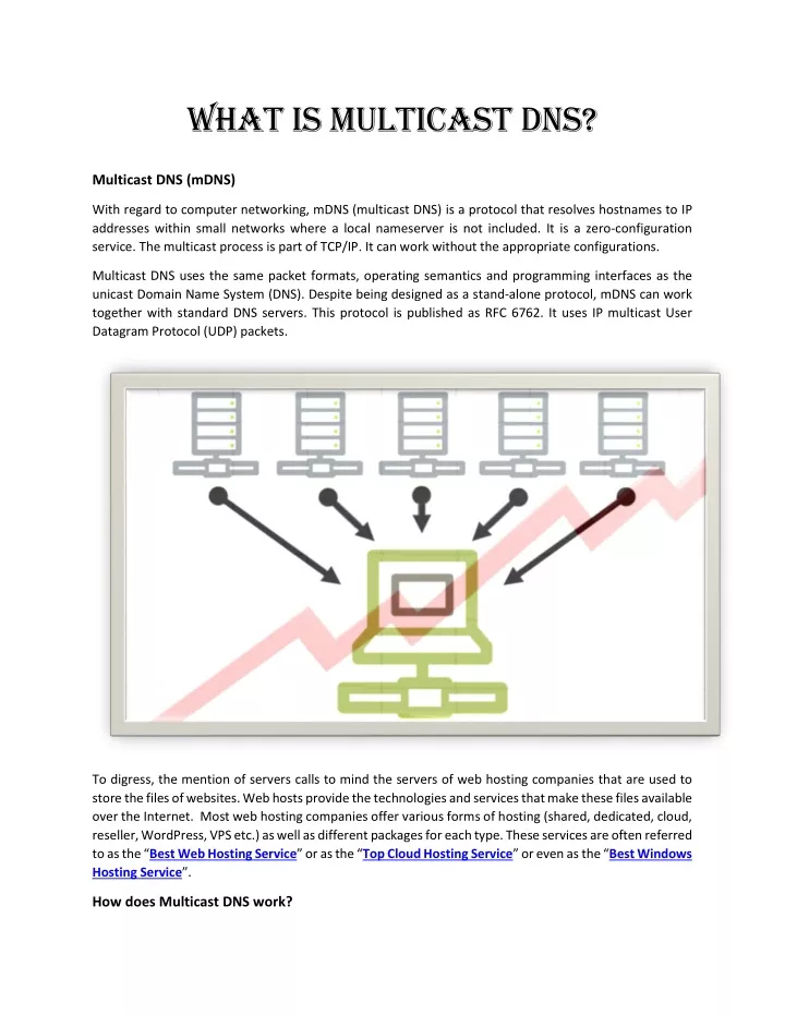 what is multicast dns