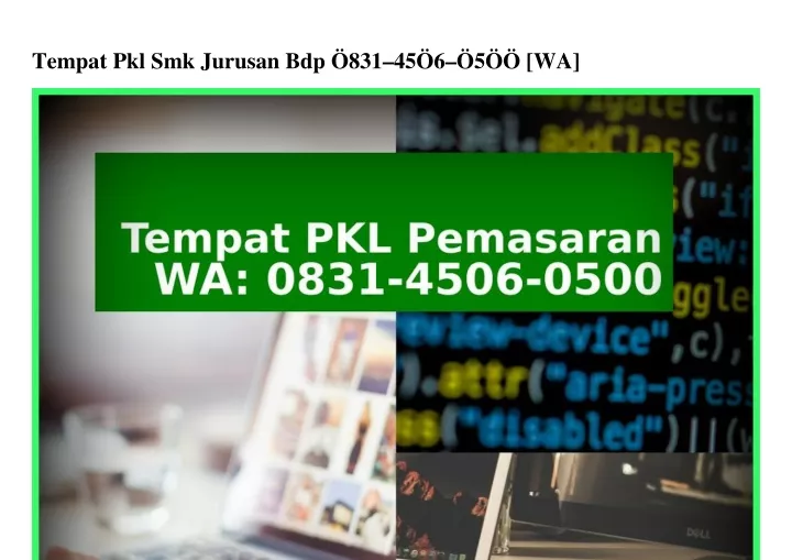 tempat pkl smk jurusan bdp 831 45 6 5 wa