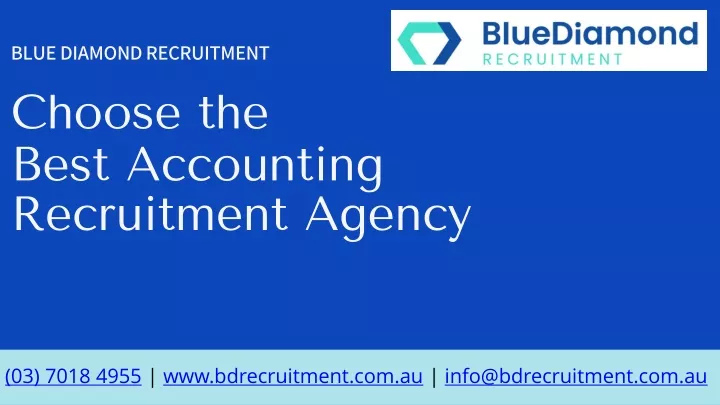 blue diamond recruitment