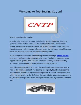 Needle Roller Bearing, Needle Bearing,at top-bearing.com
