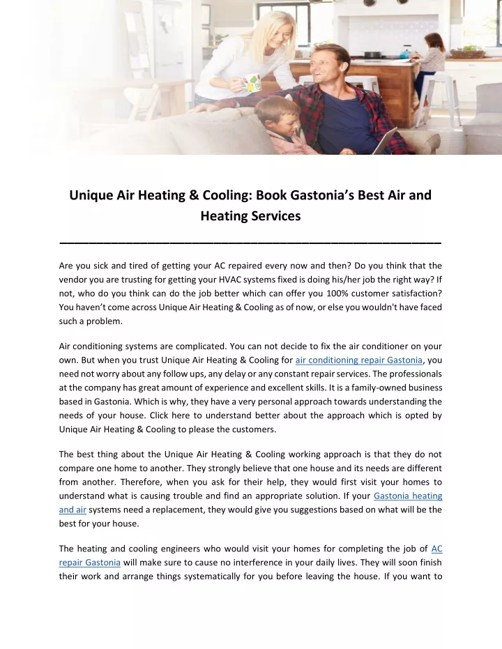 unique air heating cooling book gastonia s best