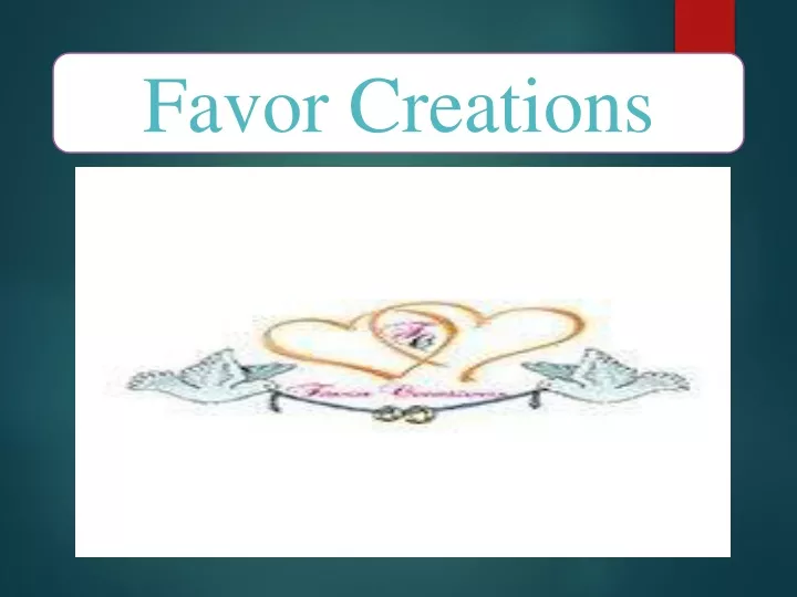 favor creations