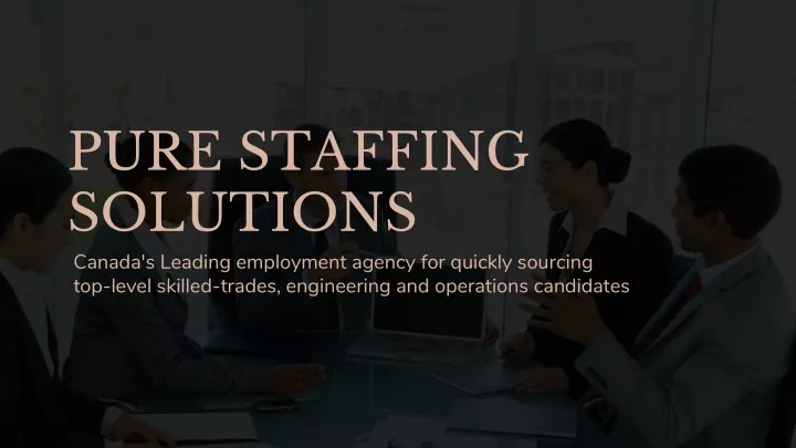 pure staffing solutions