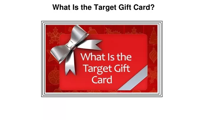 what is the target gift card