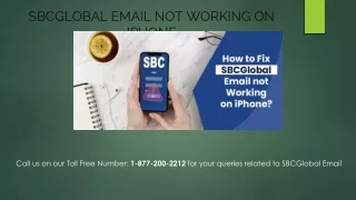 SBCGlobal Email not Working on iPhone 1-877-200-2212