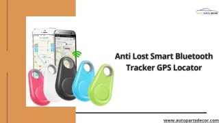 Anti Lost Smart Bluetooth Tracker GPS Locator