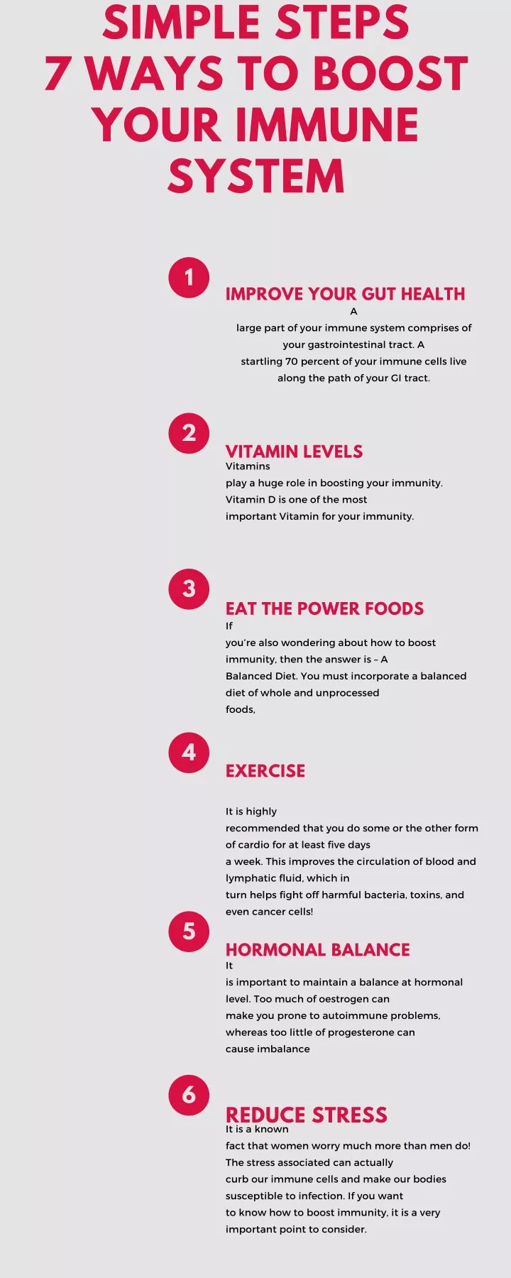 simple steps 7 ways to boost your immune system