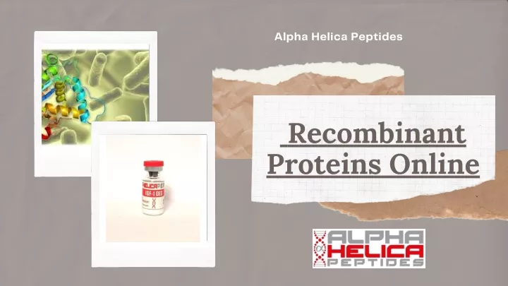 alpha helica peptides