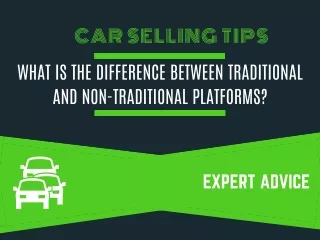 What is the Difference Between Traditional and Non-traditional Platforms?
