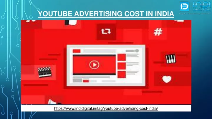 youtube advertising cost in india