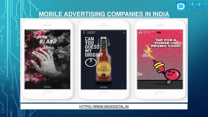 mobile advertising companies in india