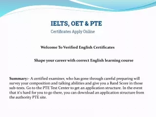 Shape your career with correct English learning course