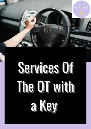 The OT with a Key - PDF Of Our Services