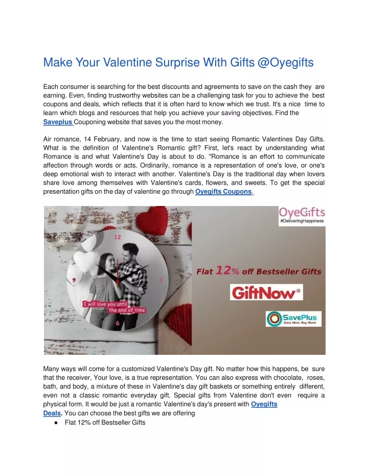 make your valentine surprise with gifts @oyegifts